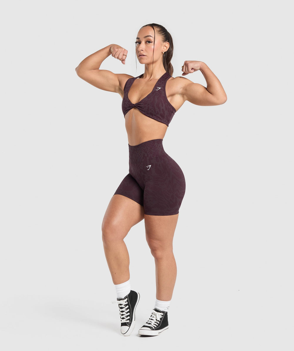 Adapt Safari Seamless Bralette Depth Purple/Greyed Purple