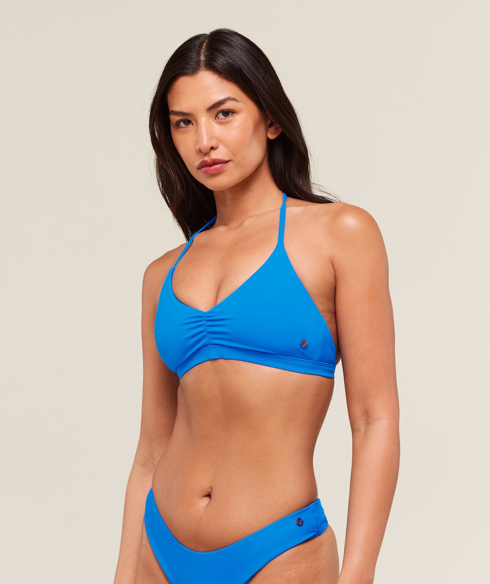 Minimal Bikini Top Barbell Blue