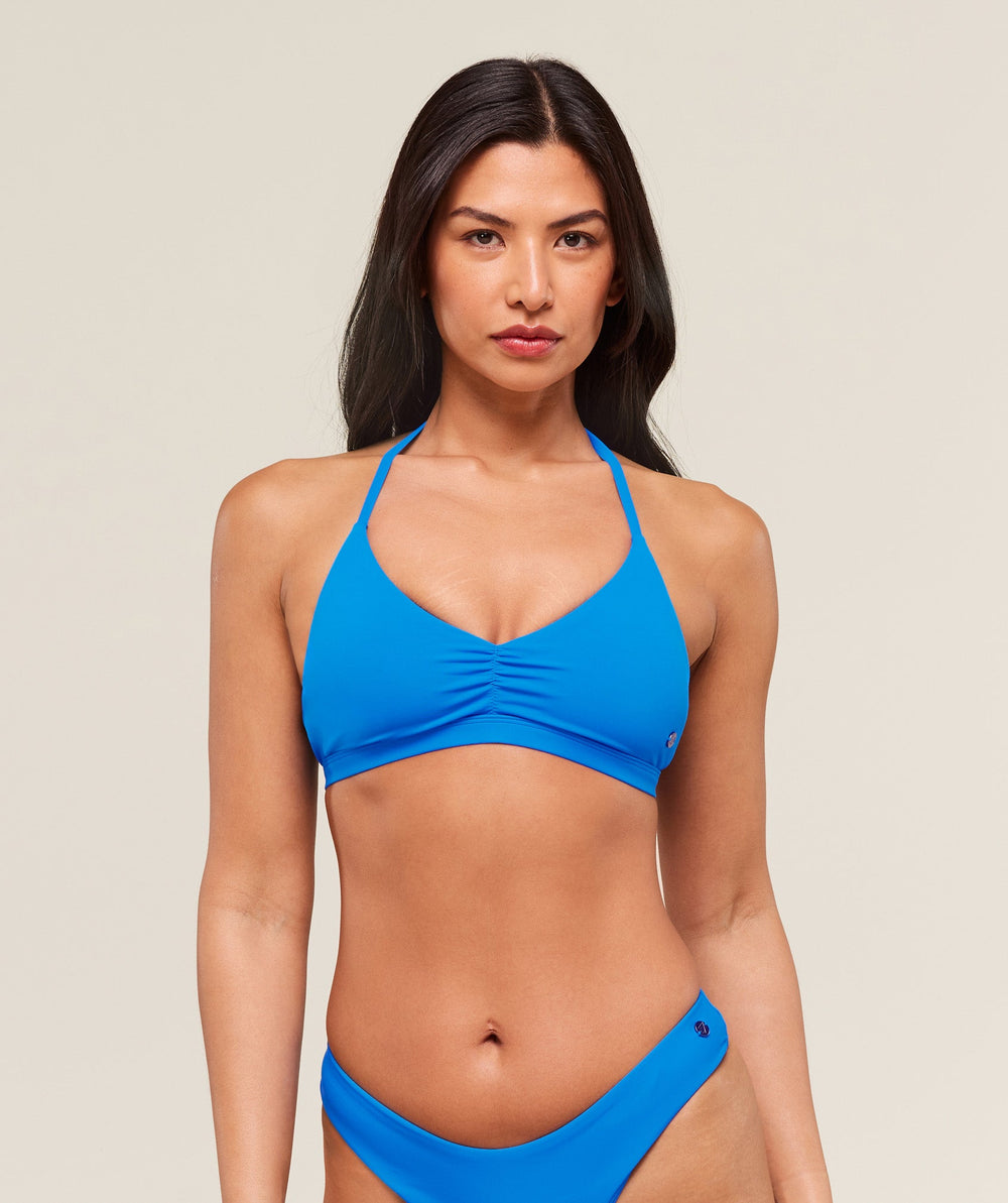 Minimal Bikini Top Barbell Blue