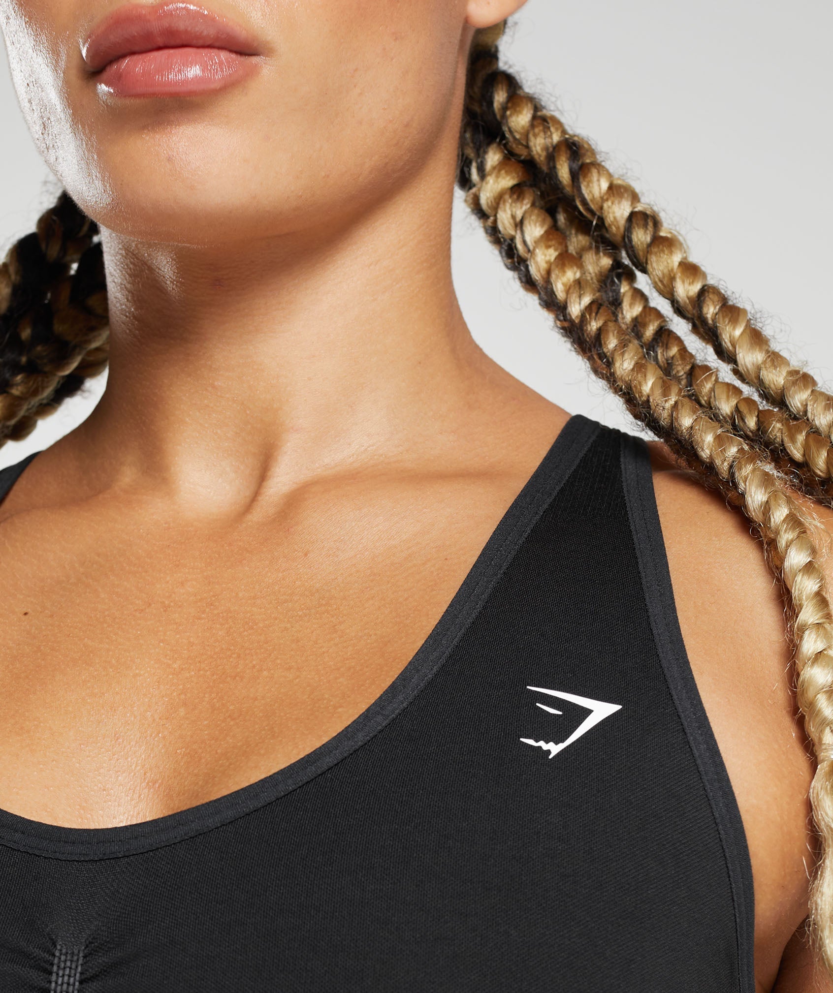 Lift Seamless Bodysuit Black/Black Marl