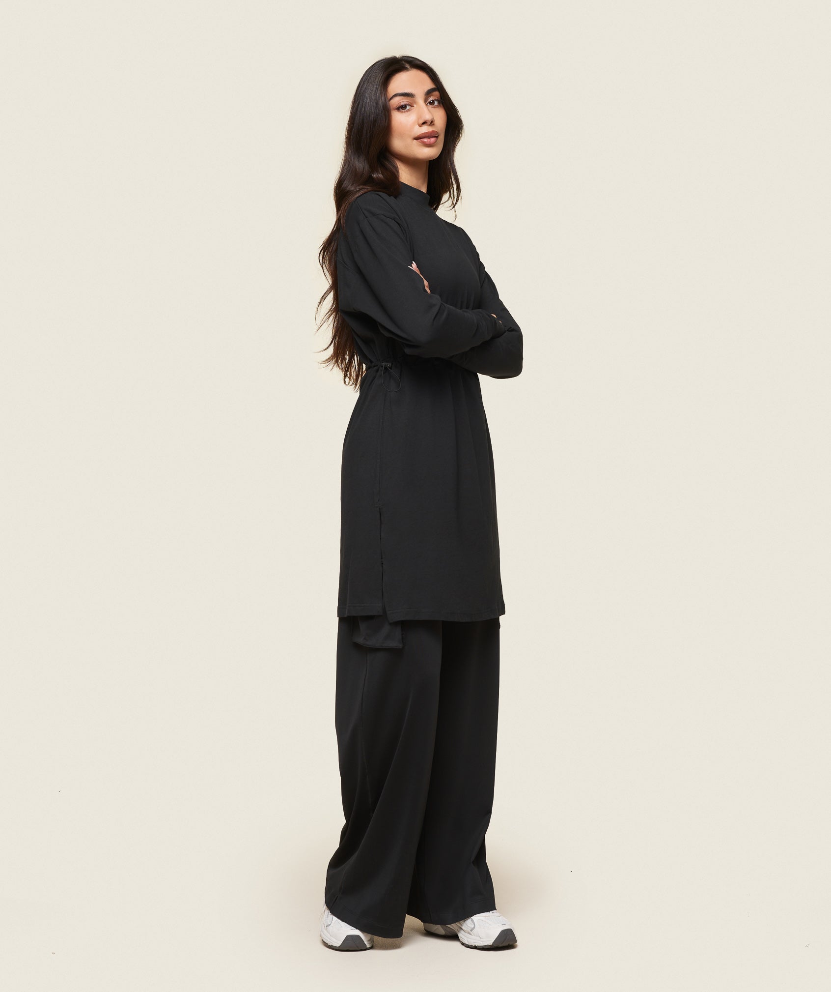 GS x Leana Deeb Tunic Black