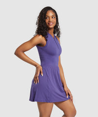 Sweat Seamless Dress Galaxy Purple