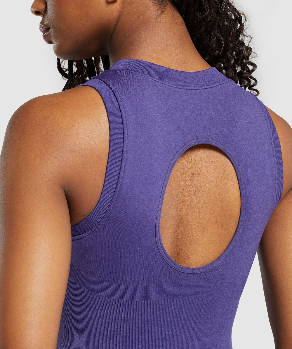 Sweat Seamless Dress Galaxy Purple