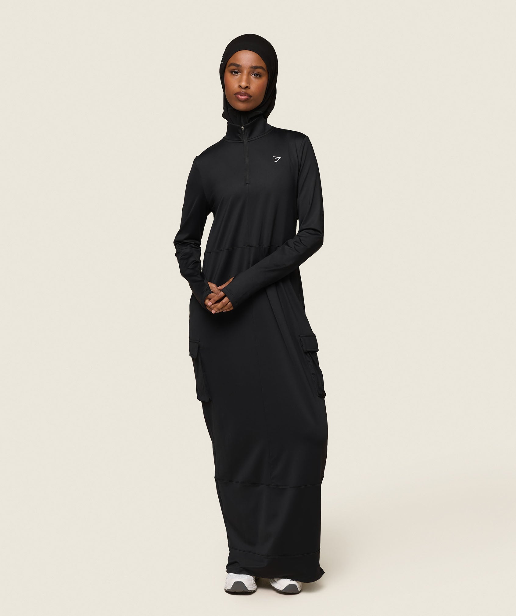 GS x Leana Deeb Abaya Black