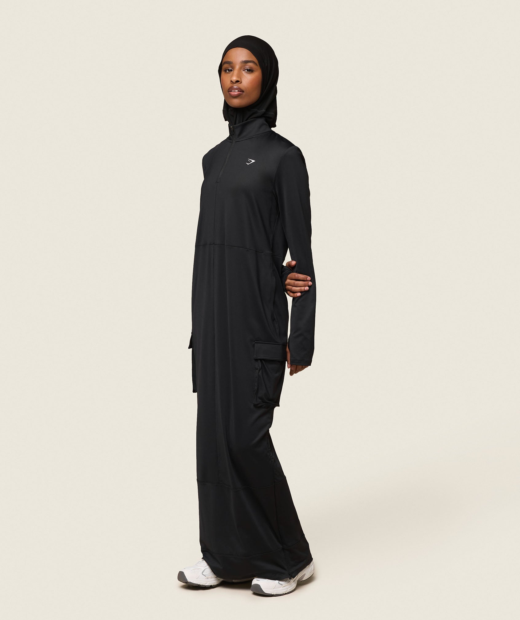 GS x Leana Deeb Abaya Black