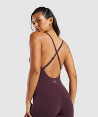 Strappy All in One Depth Purple