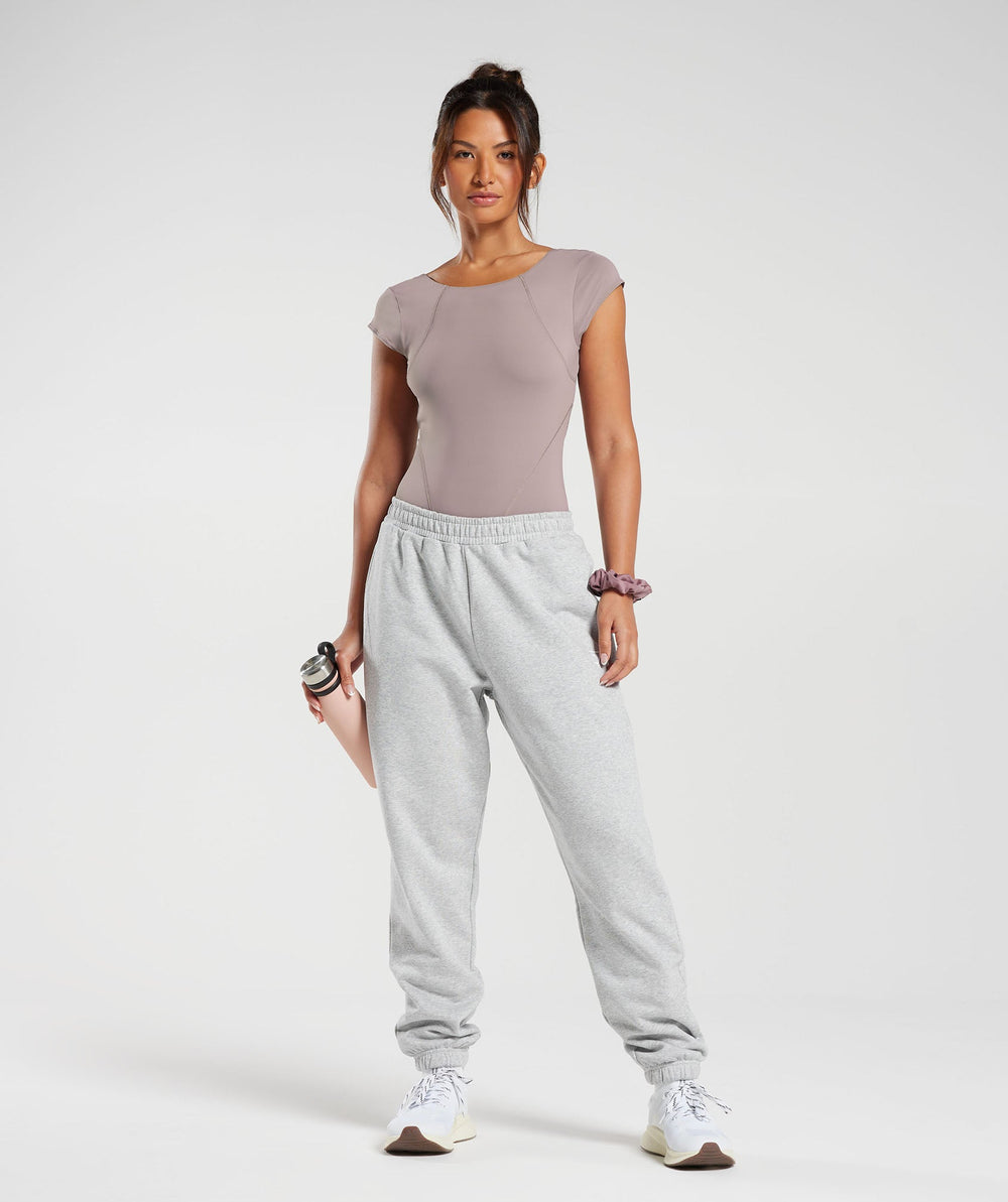 Elevate Bodysuit Washed Mauve
