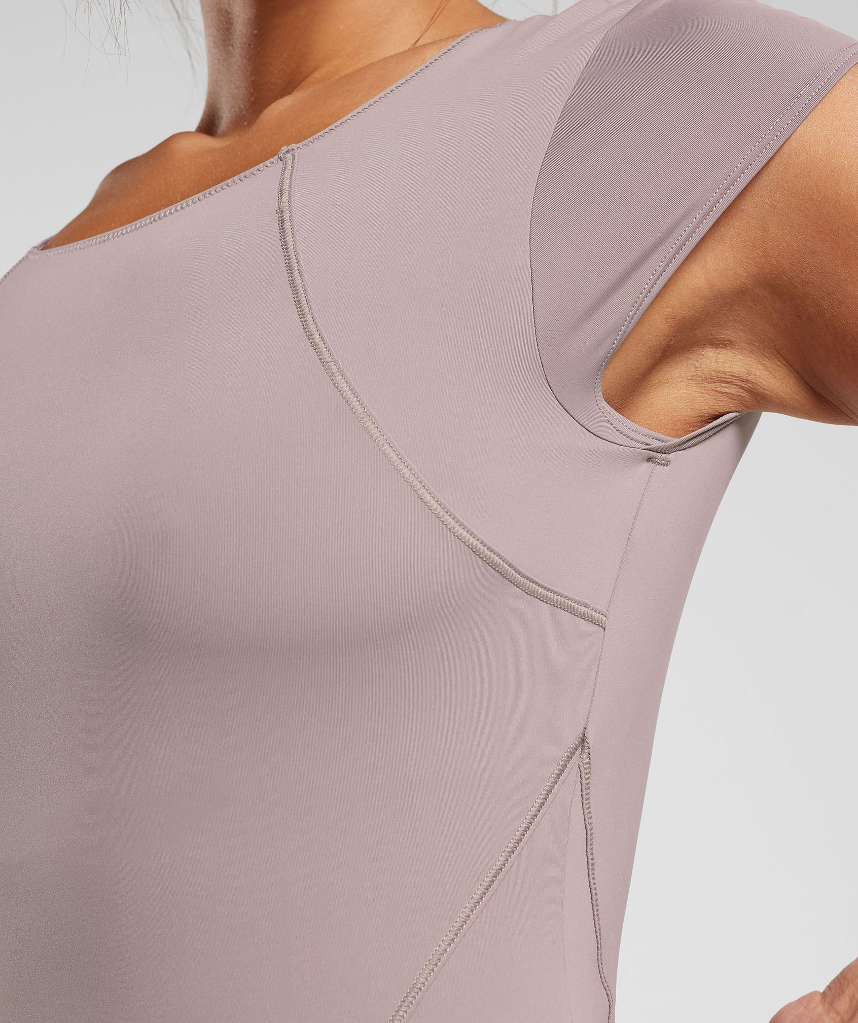 Elevate Bodysuit Washed Mauve