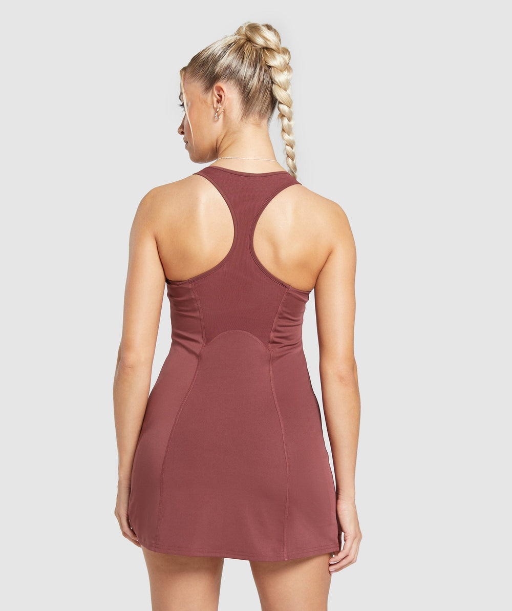 Sport Dress Burgundy Brown