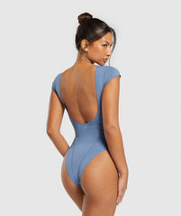 Elevate Bodysuit Faded Blue