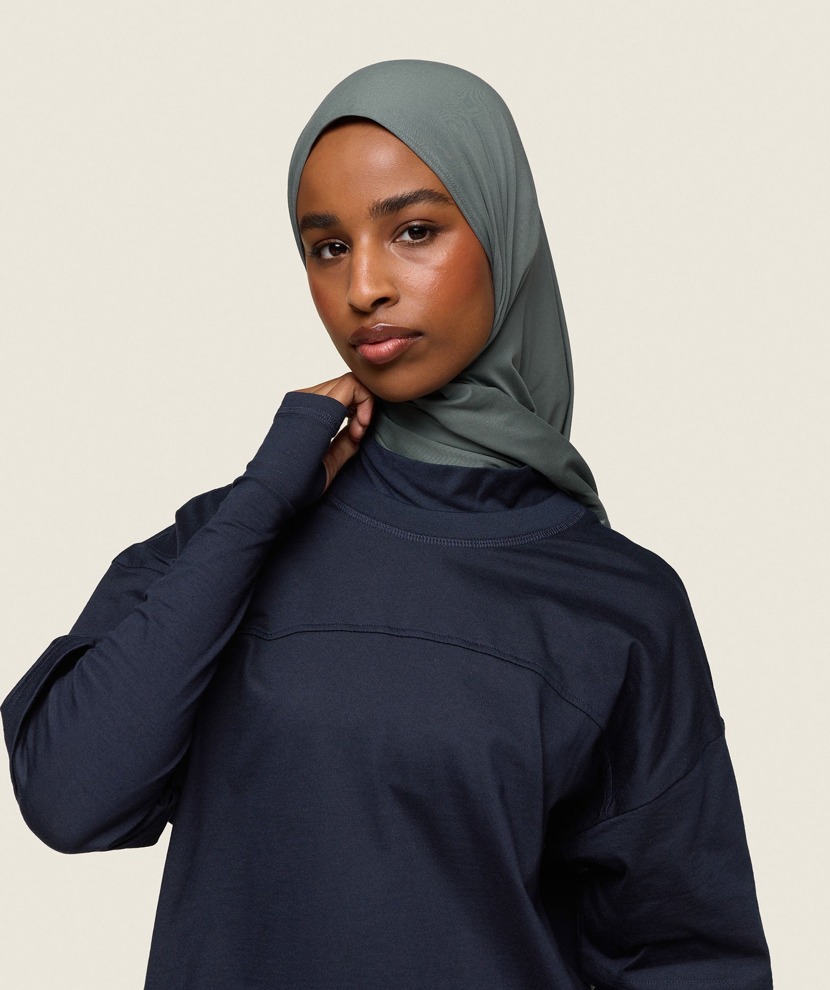 GS x Leana Deeb Oversized T-shirt Midnight Blue