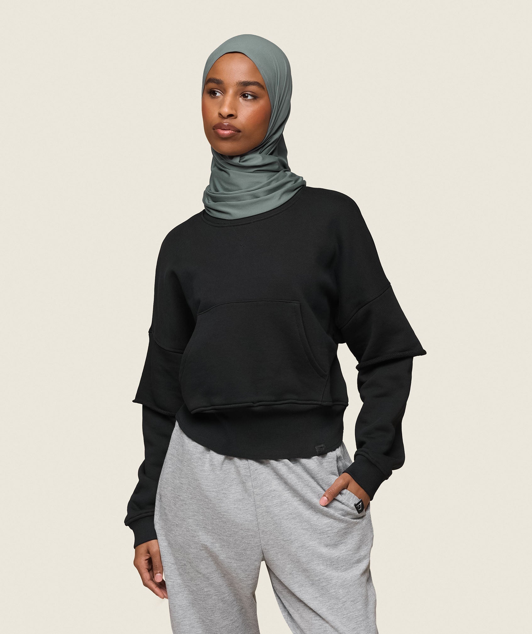GS x Leana Deeb Sweat Black