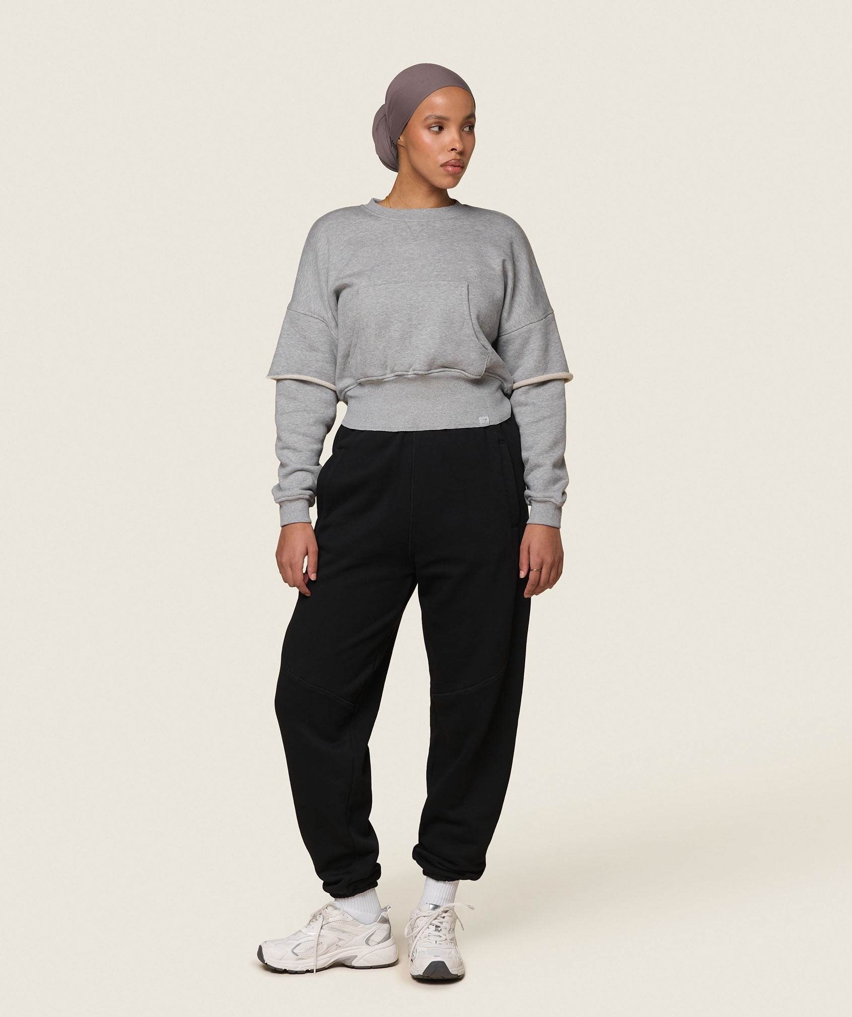GS x Leana Deeb Oversized Joggers Black