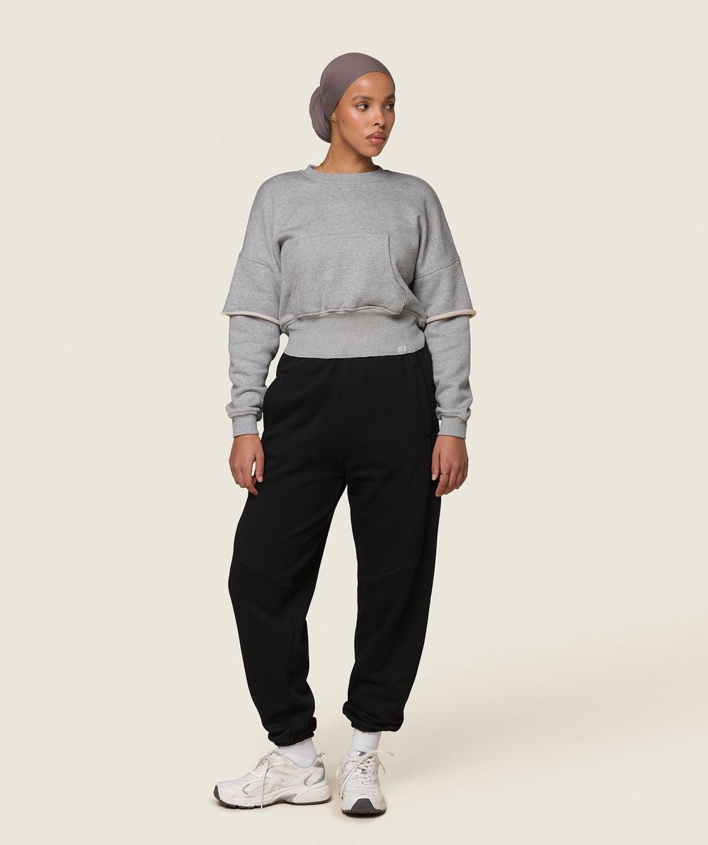 GS x Leana Deeb Oversized Joggers Black