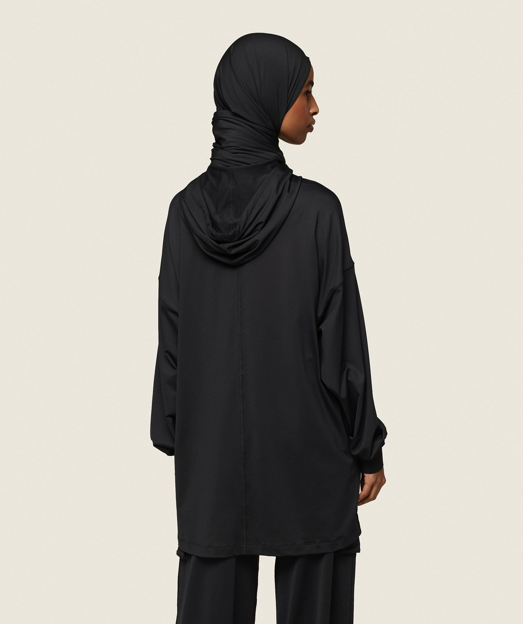 GS x Leana Deeb Oversized Hoodie Black