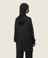 GS x Leana Deeb Oversized Hoodie Black