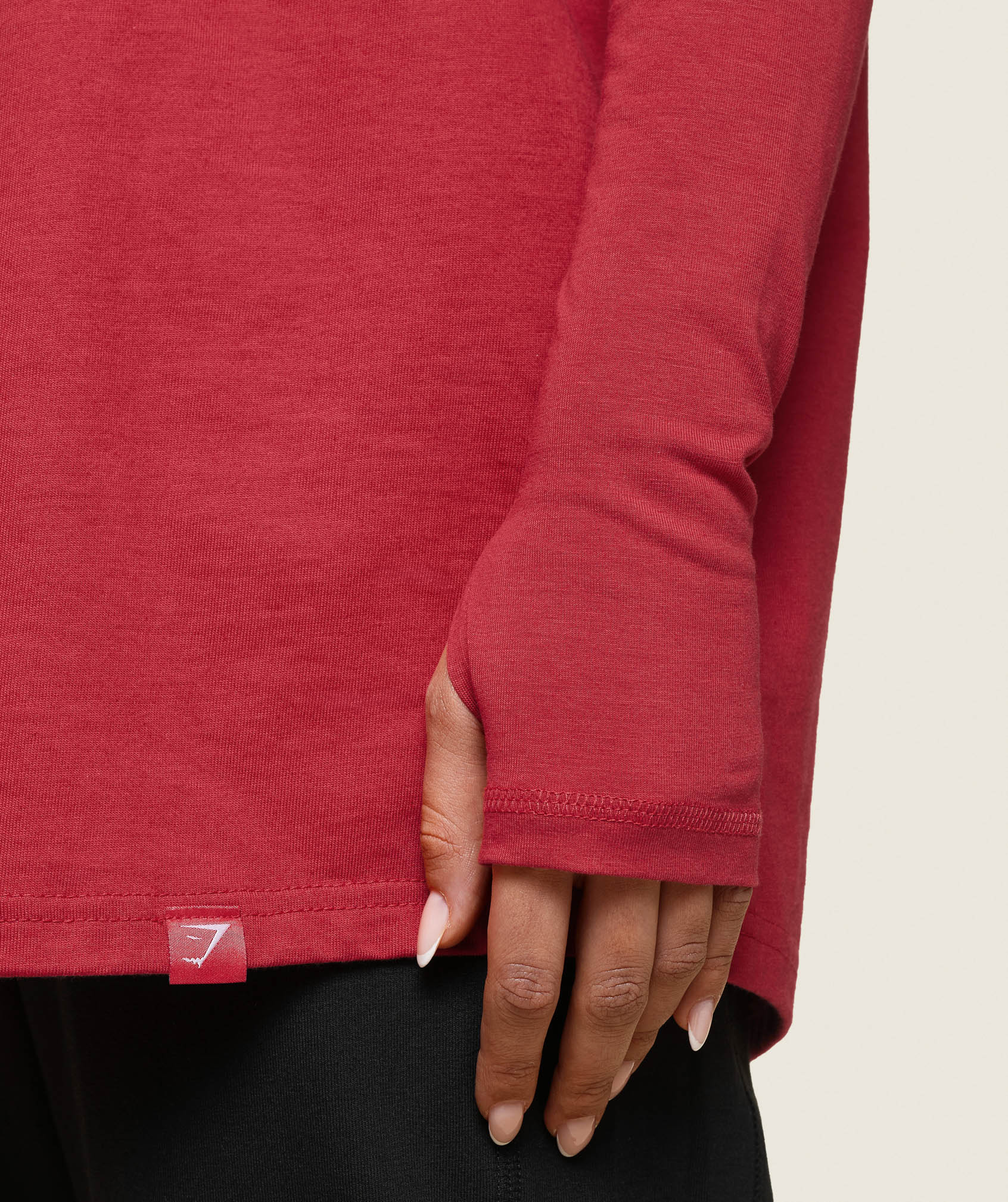 GS x Leana Deeb Oversized T-shirt Vivid Red