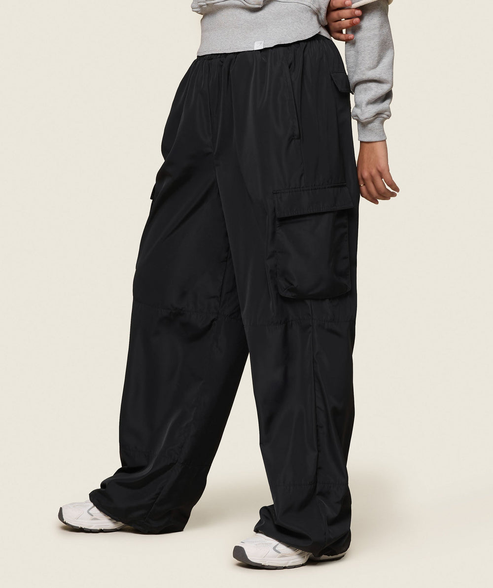 GS x Leana Deeb Woven Joggers Black