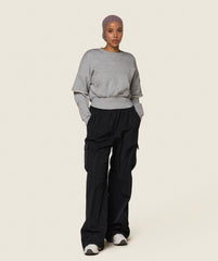 GS x Leana Deeb Woven Joggers Black