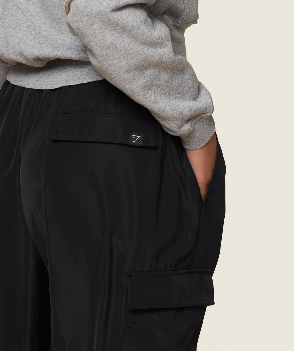 GS x Leana Deeb Woven Joggers Black