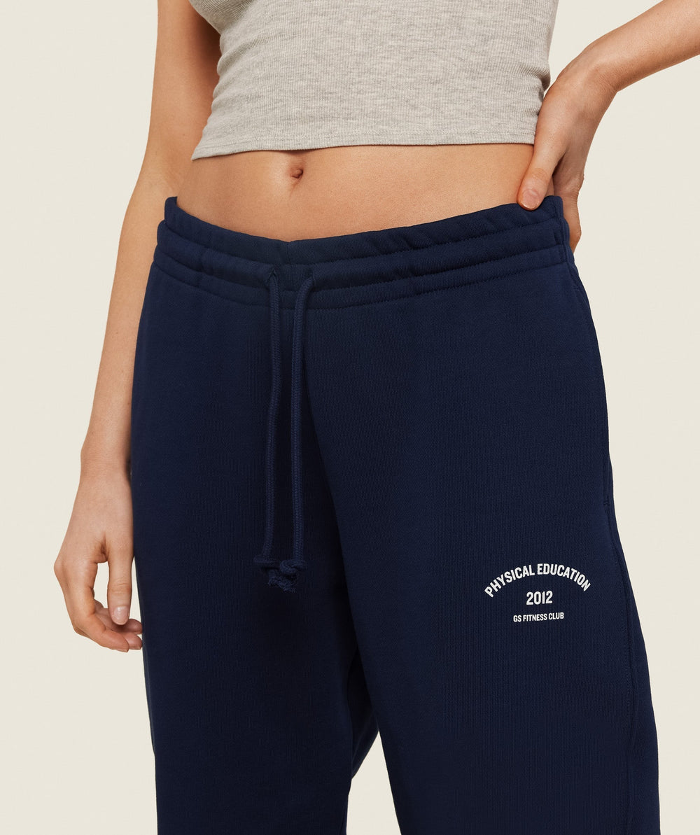 Phys Ed Graphic Sweatpants Blue