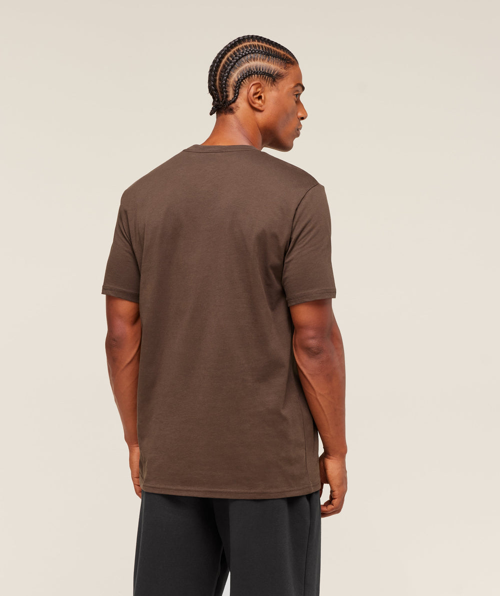 Crest T-Shirt Archive Brown