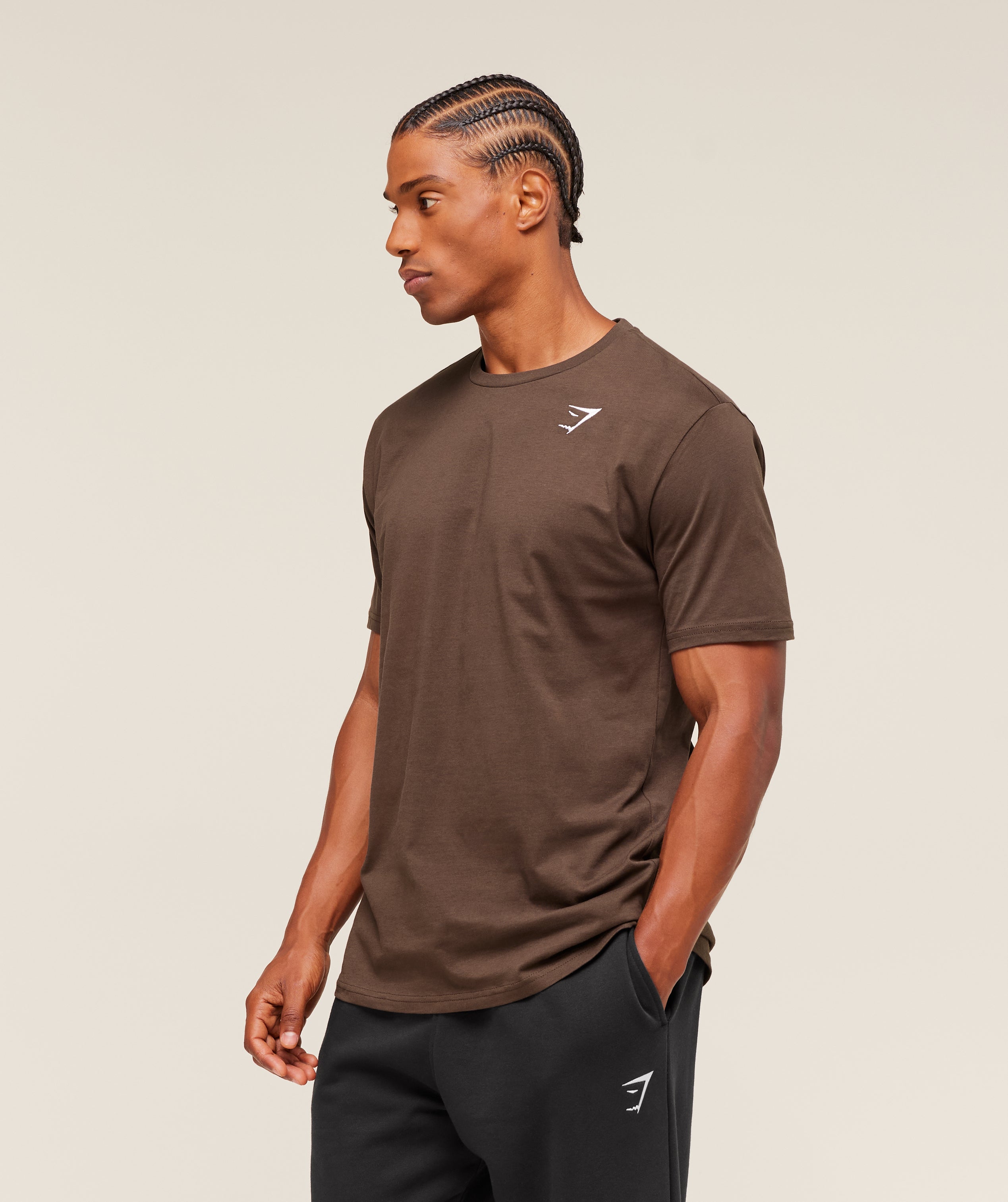 Crest T-Shirt Archive Brown