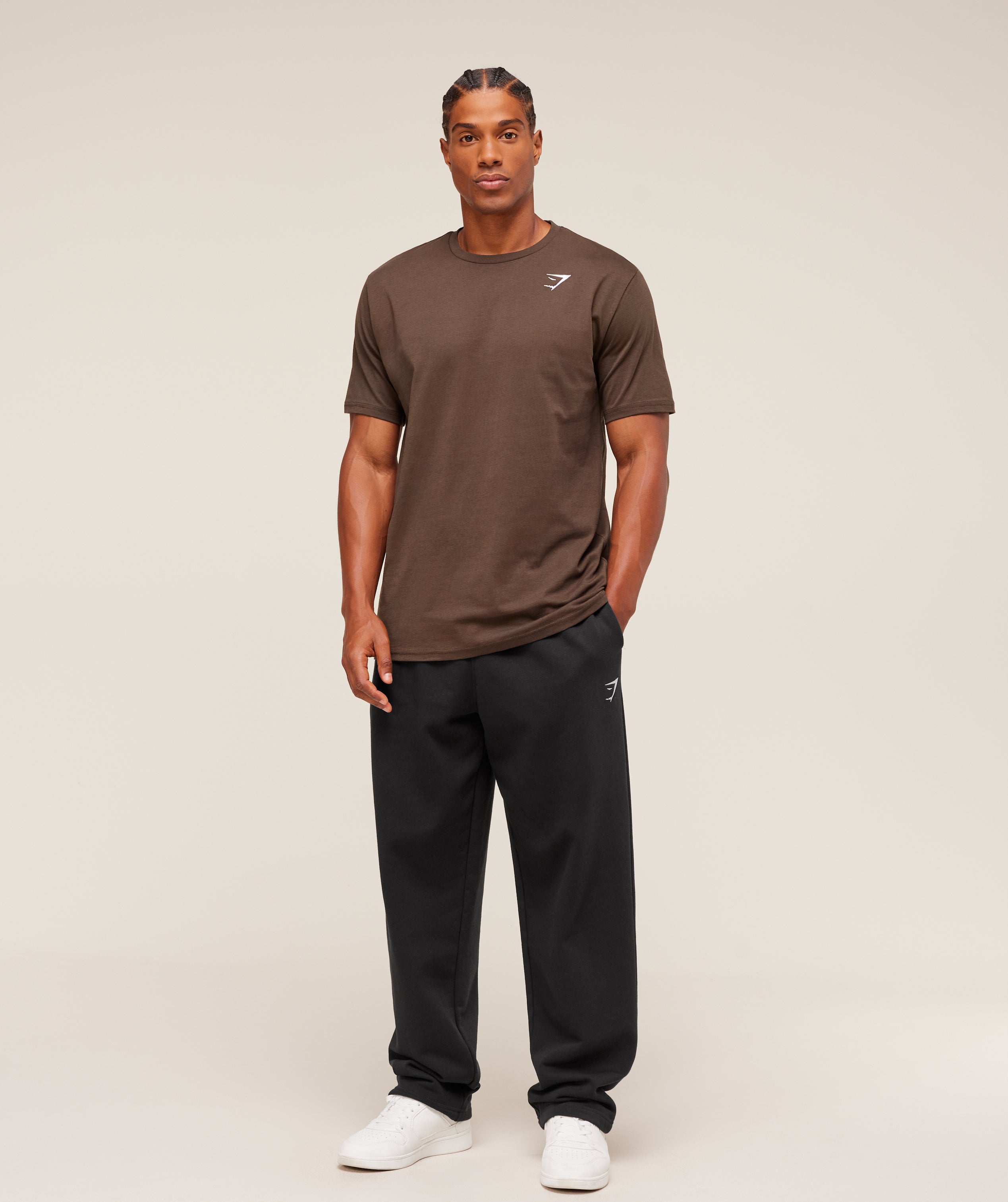 Crest T-Shirt Archive Brown