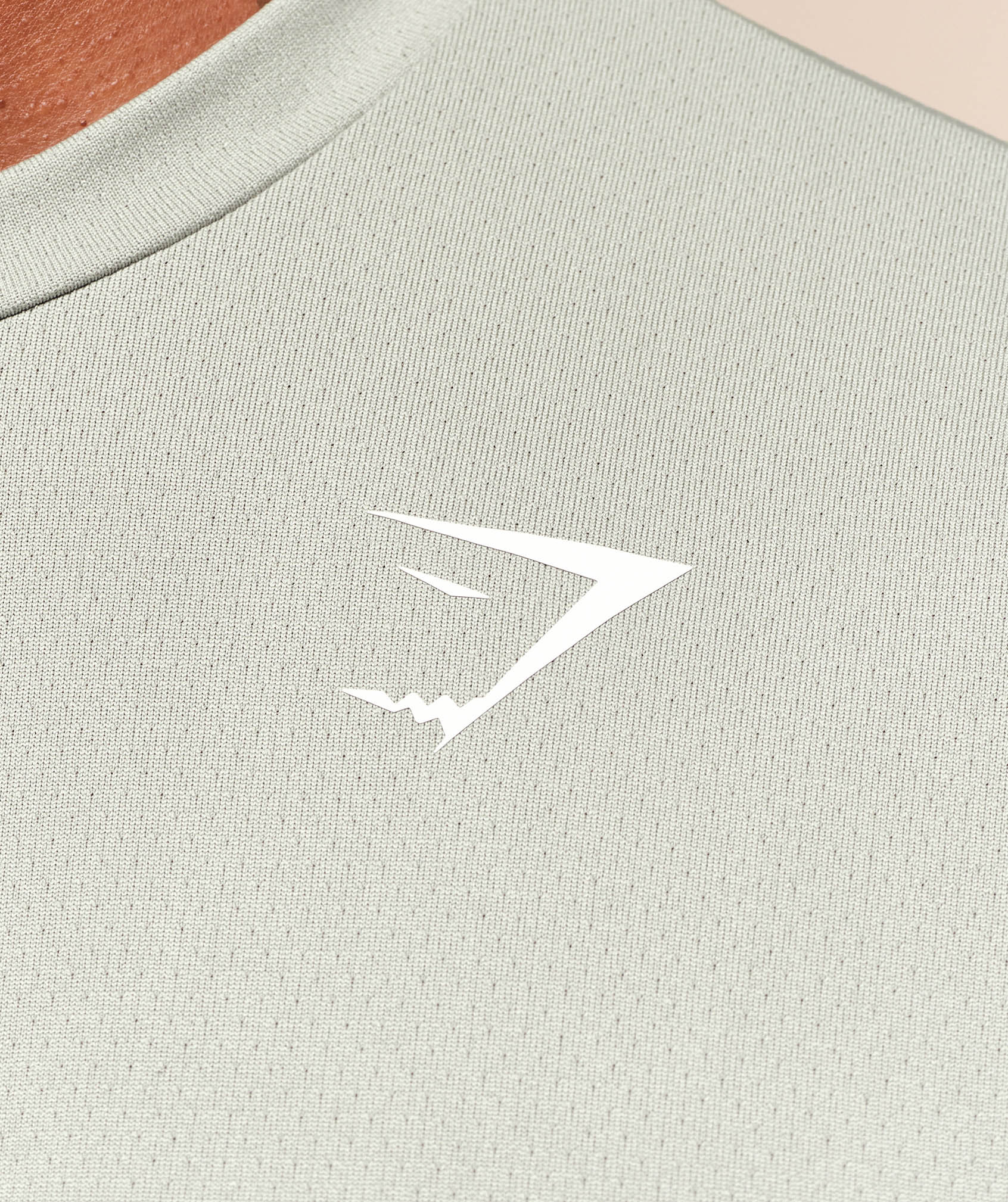 Oversized Performance T-Shirt Stone Grey
