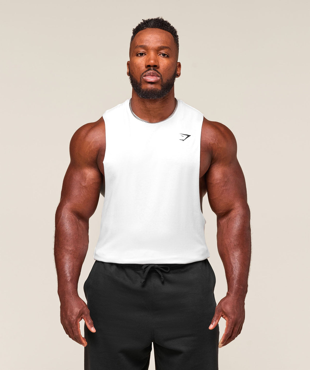 Critical Drop Arm Tank White