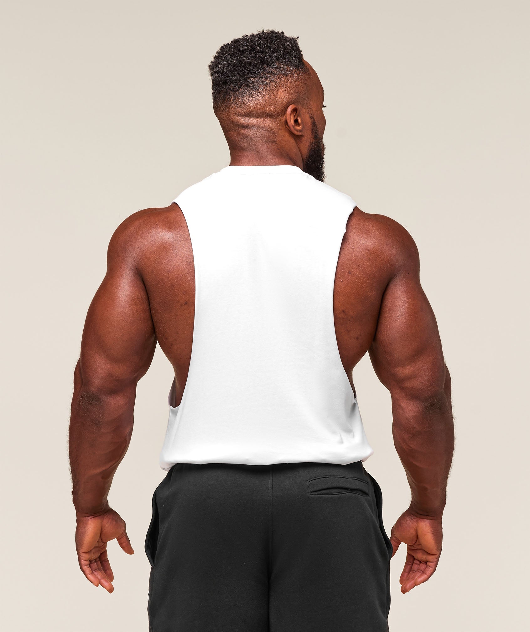 Critical Drop Arm Tank White