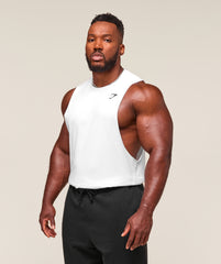 Critical Drop Arm Tank White
