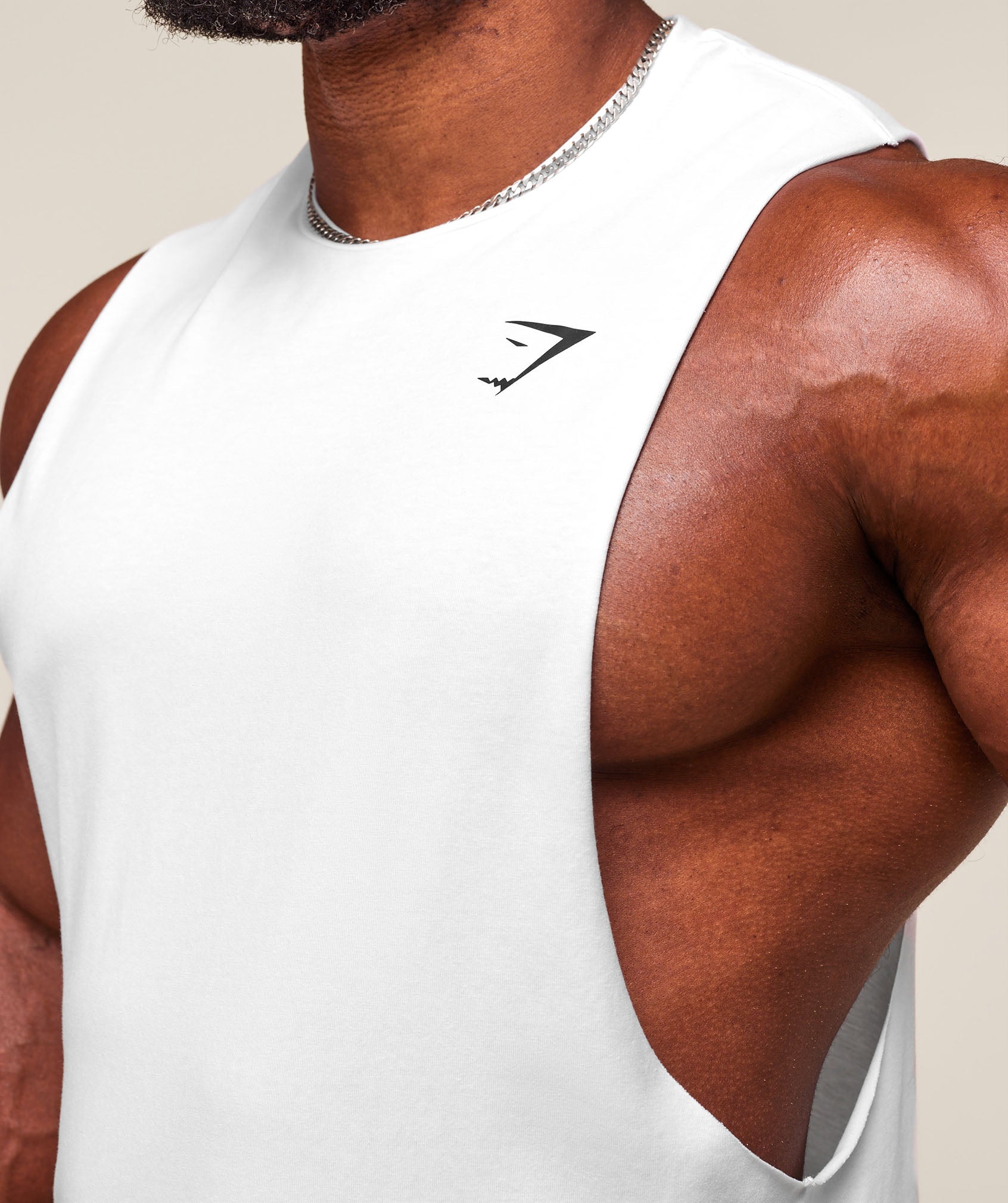 Critical Drop Arm Tank White