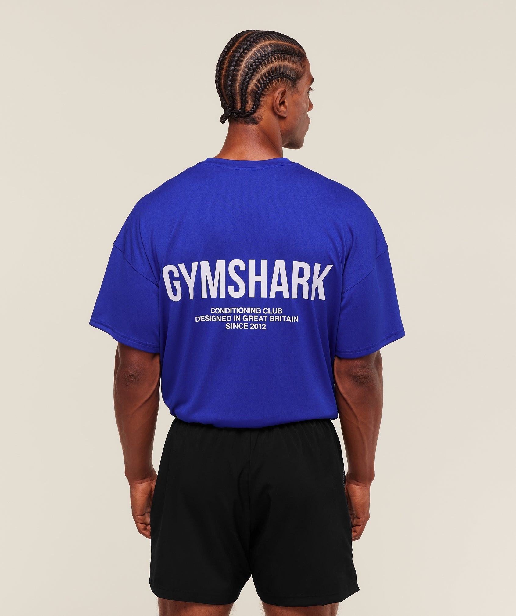 Conditioning Club Oversized T-Shirt Athletic Blue