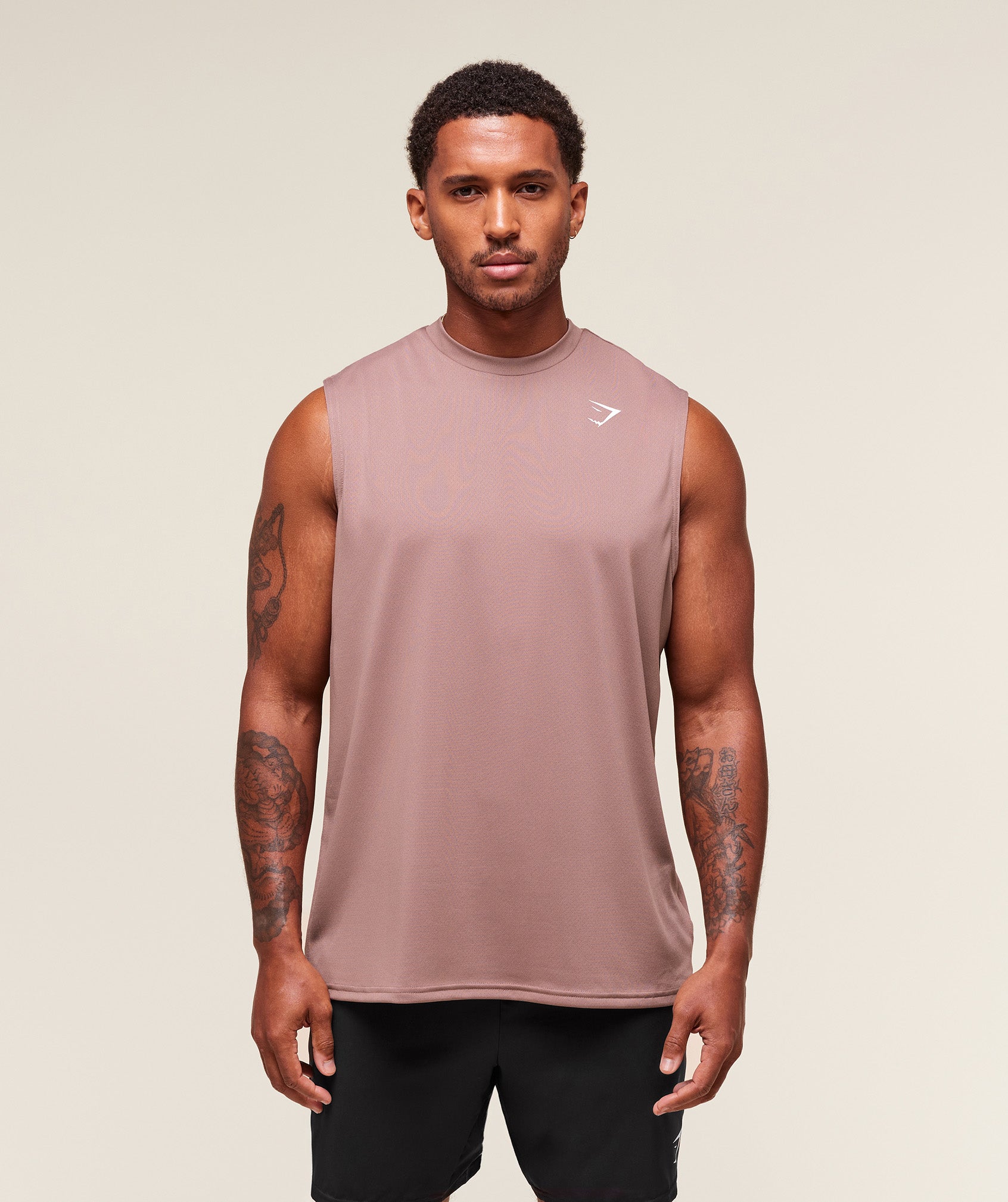 Arrival Oversized Tank Chestnut Pink