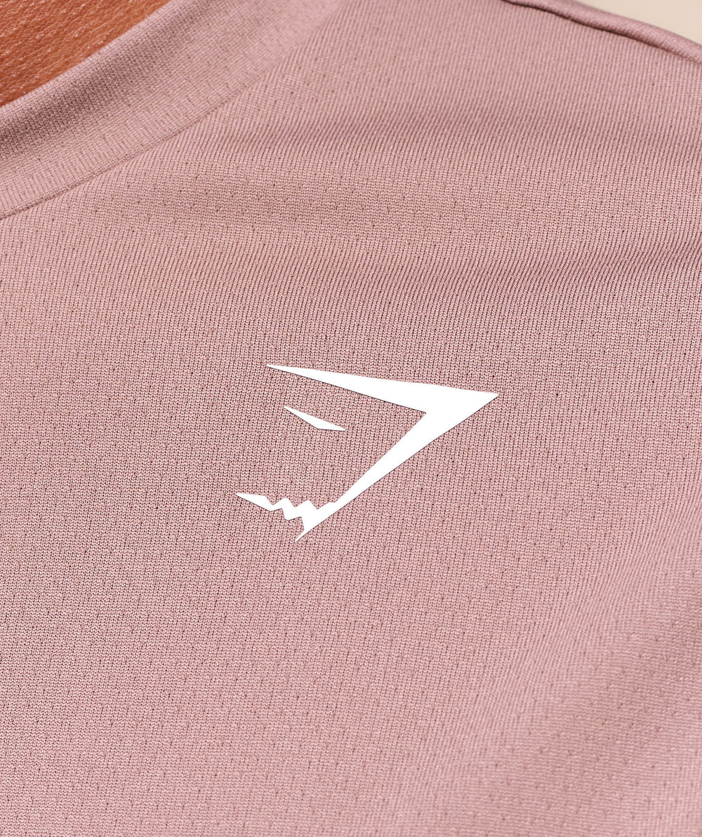 Arrival Oversized Tank Chestnut Pink