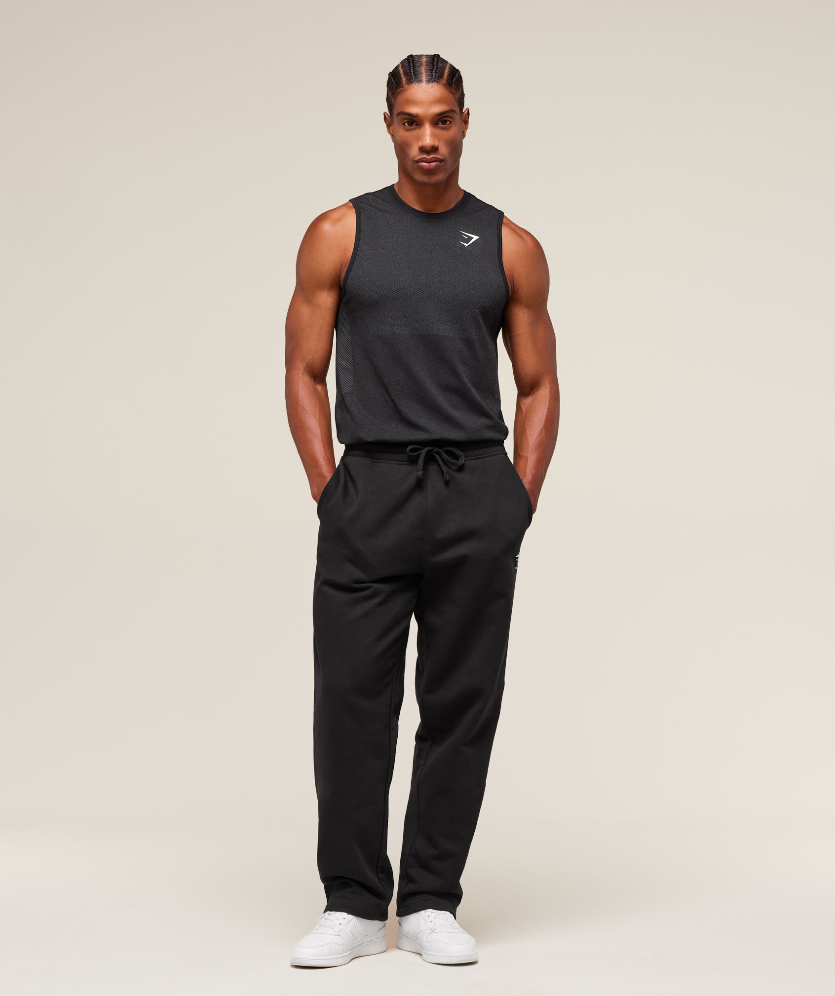 Vital Tank Black/Silhouette Grey