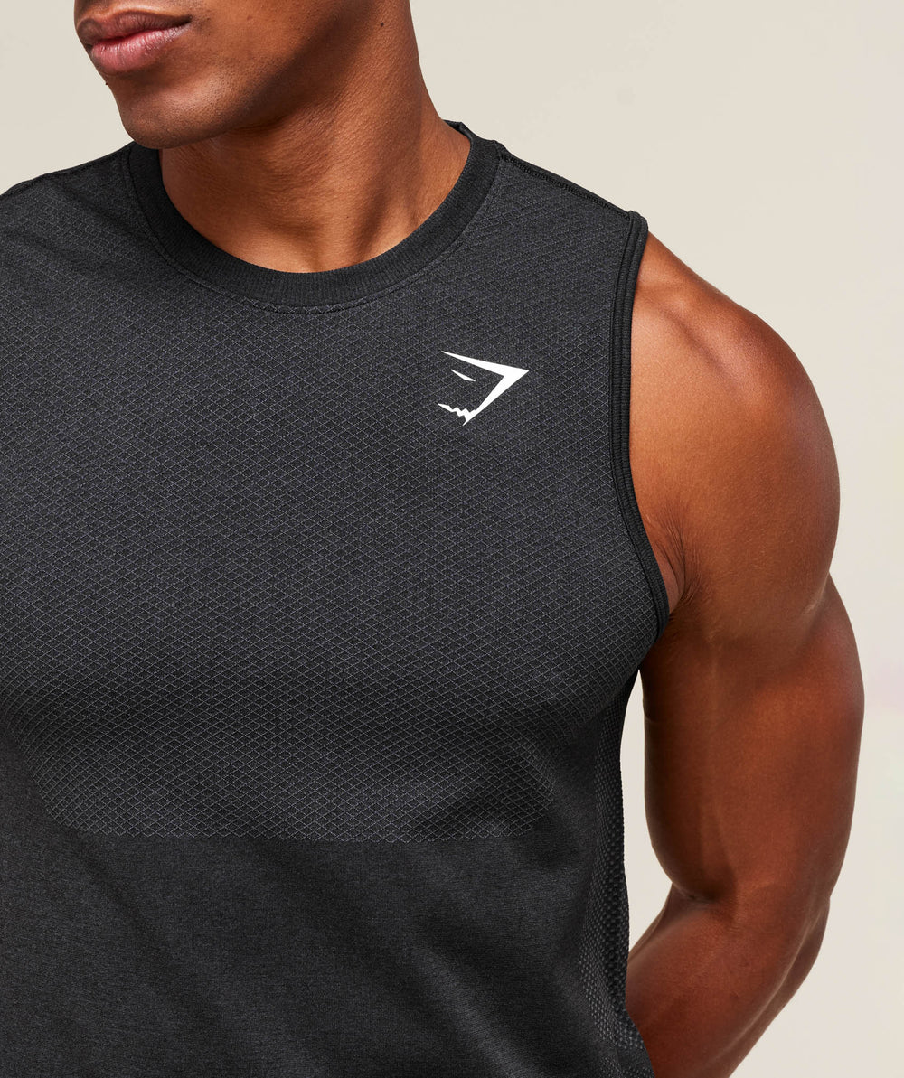 Vital Tank Black/Silhouette Grey