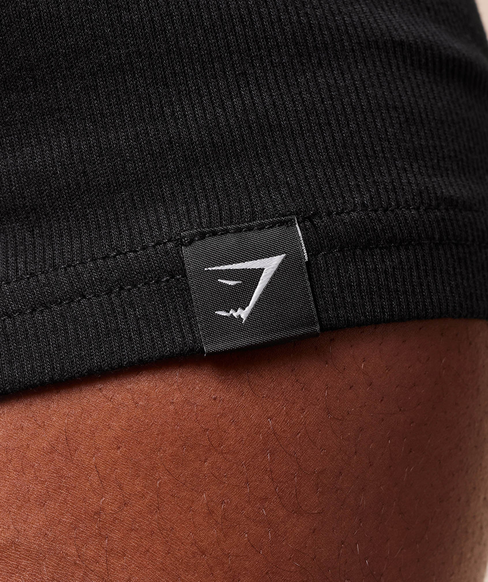 Legacy Ribbed T-Shirt Black
