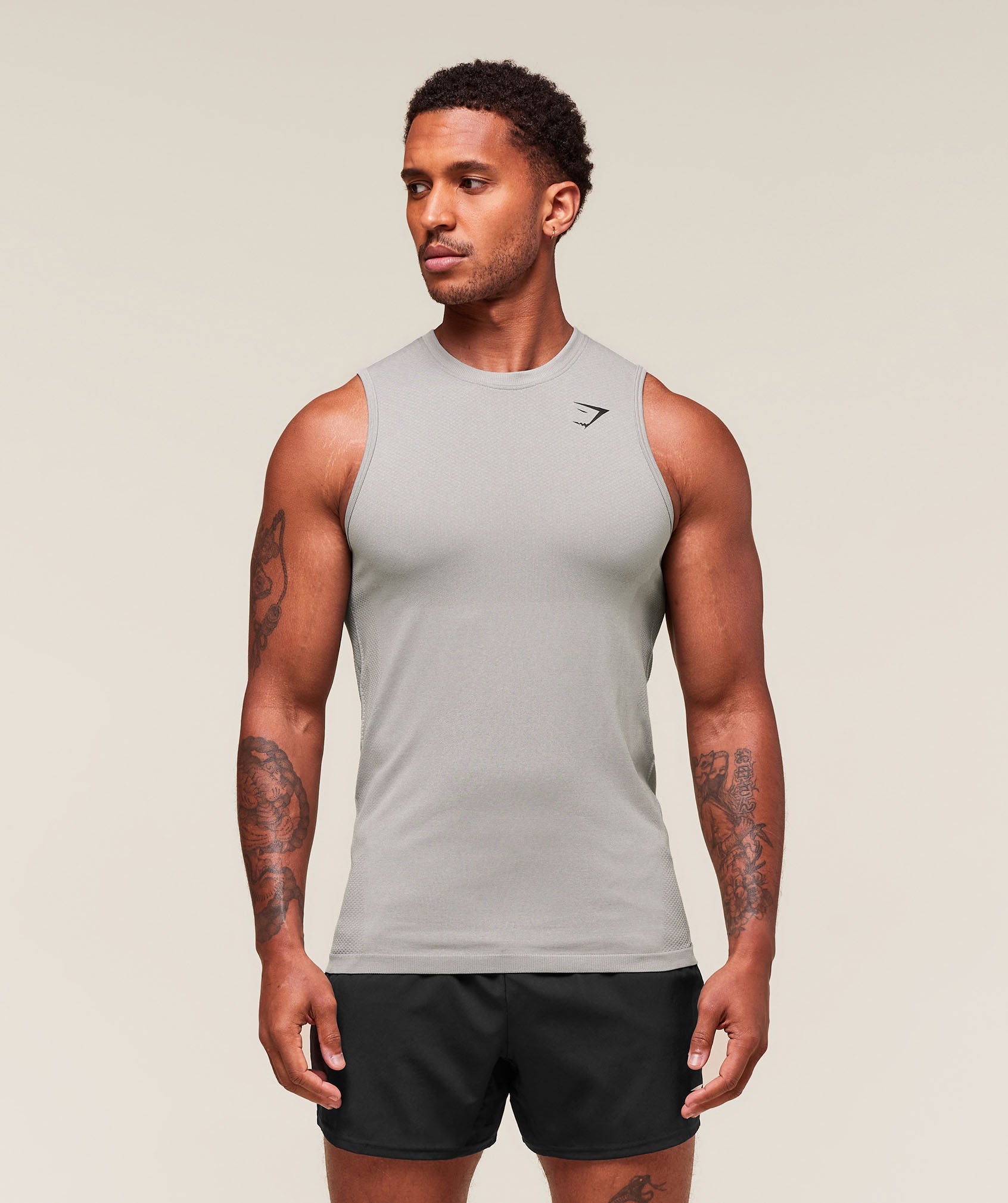 Vital Tank Light Grey/Smokey Grey