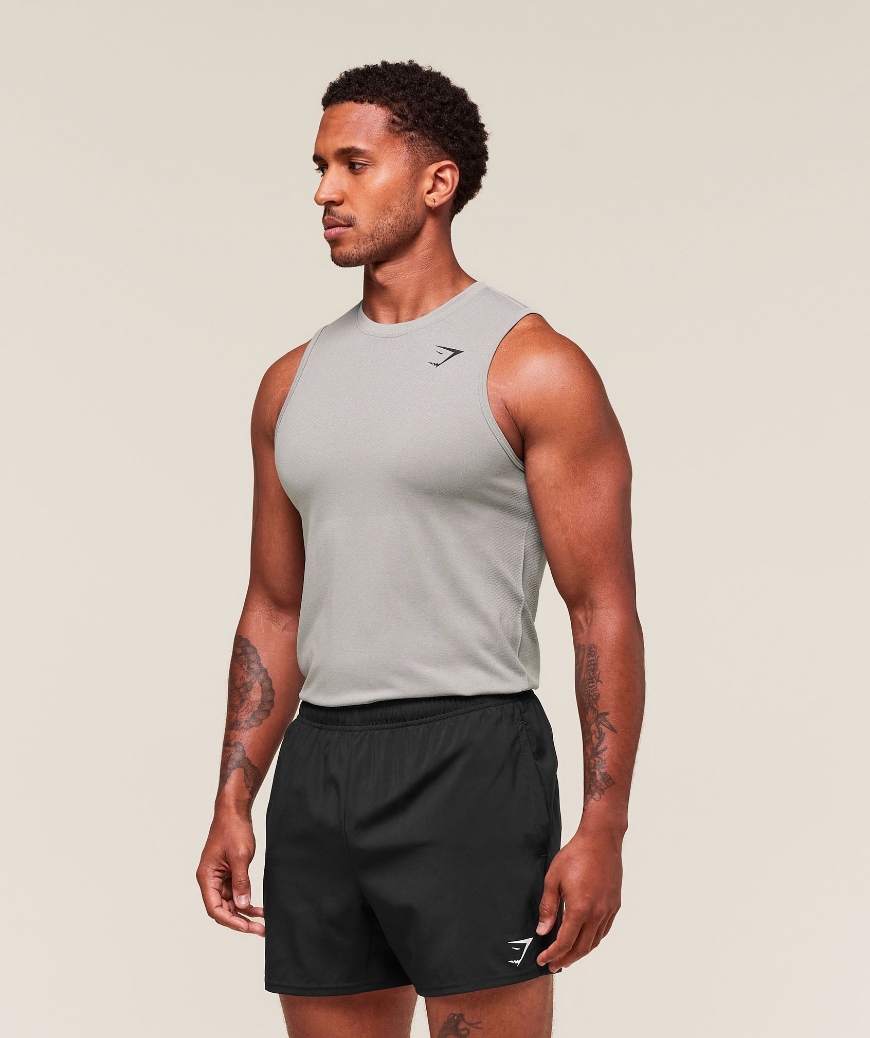 Vital Tank Light Grey/Smokey Grey