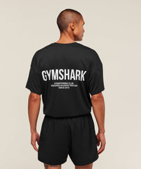 Conditioning Club Oversized T-Shirt Black