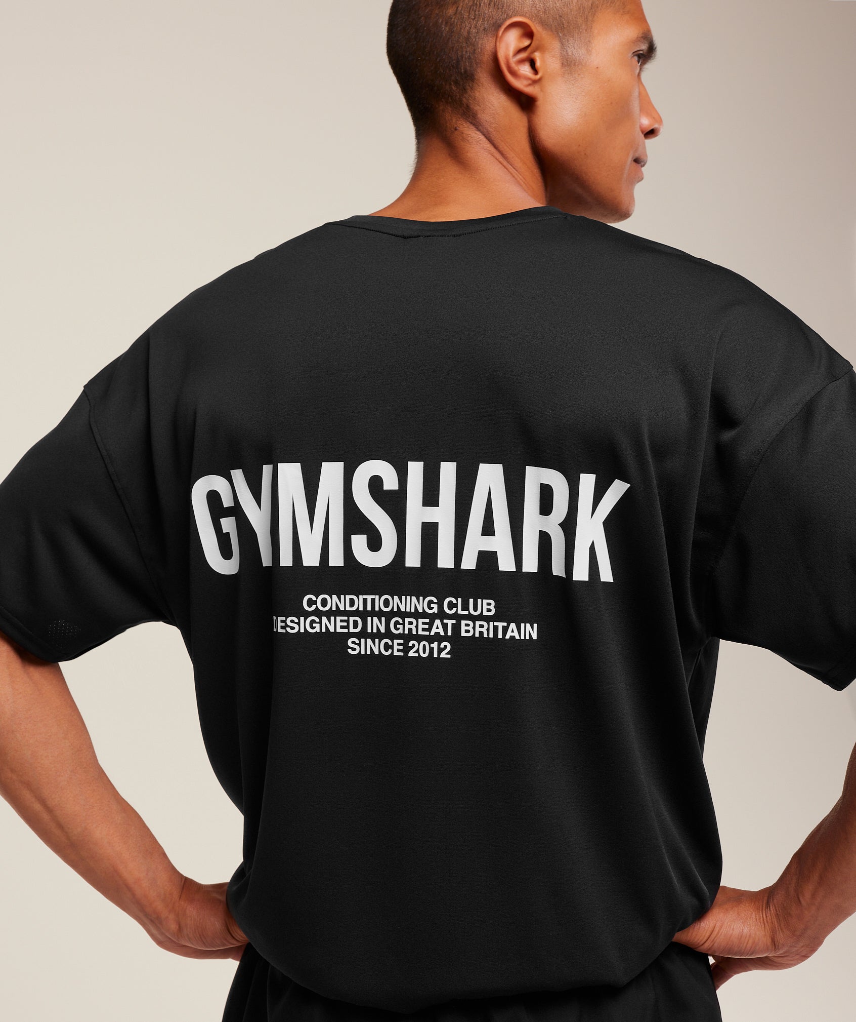 Conditioning Club Oversized T-Shirt Black