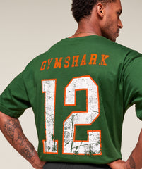 Collegiate Graphic T-shirt Athletic Green
