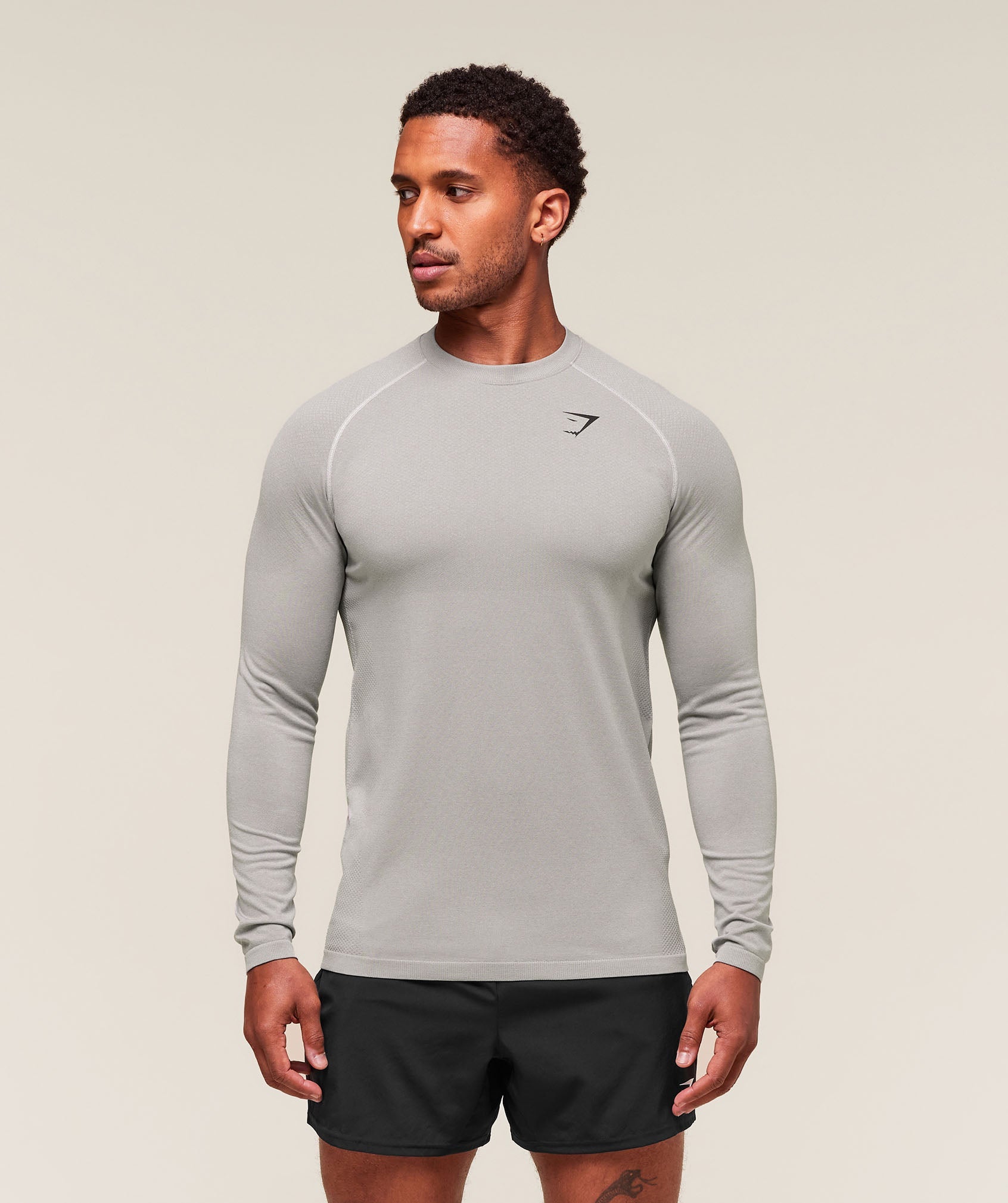 Vital Long Sleeve T-Shirt Light Grey/Smokey Grey