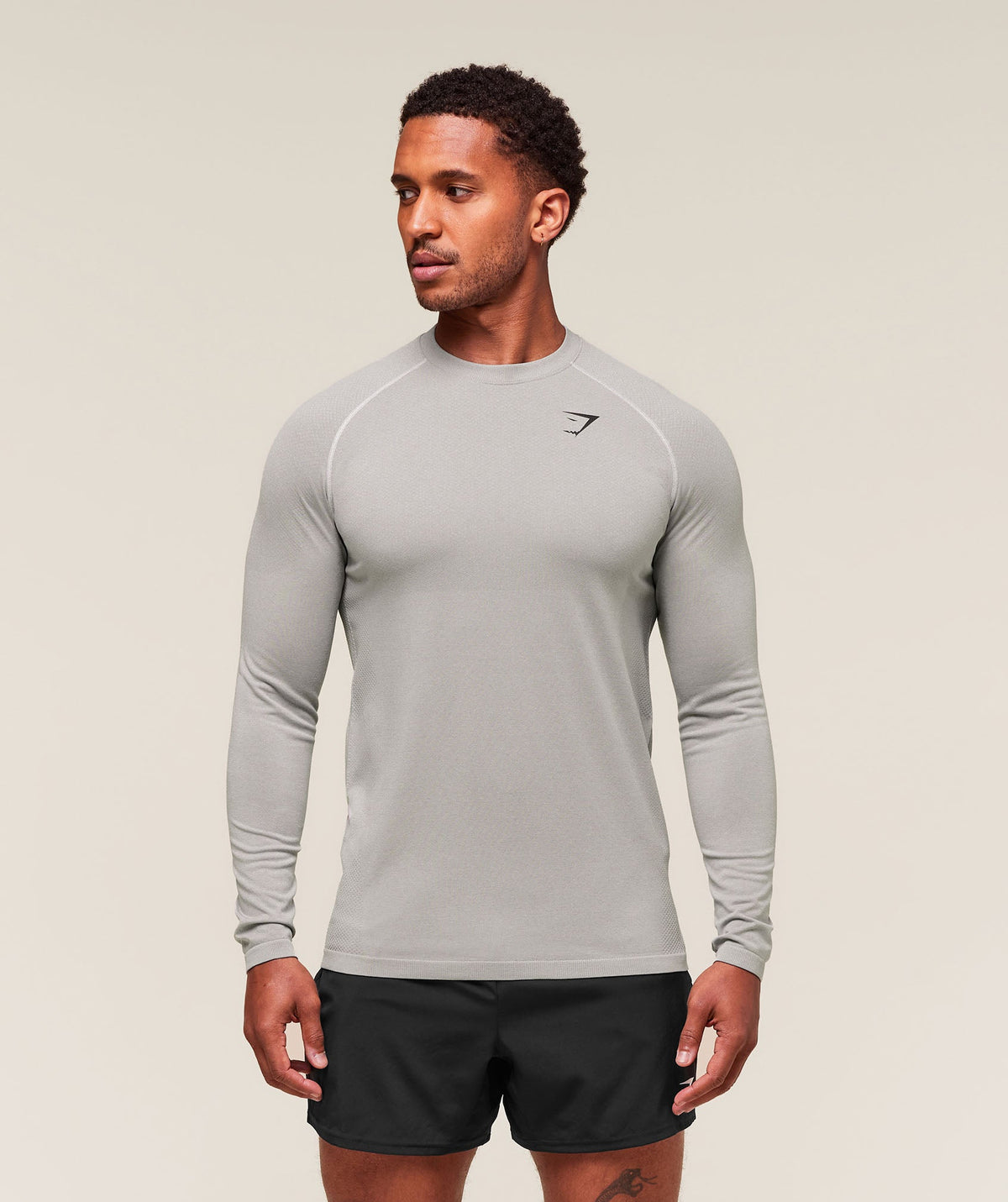 Vital Long Sleeve T-Shirt Light Grey/Smokey Grey