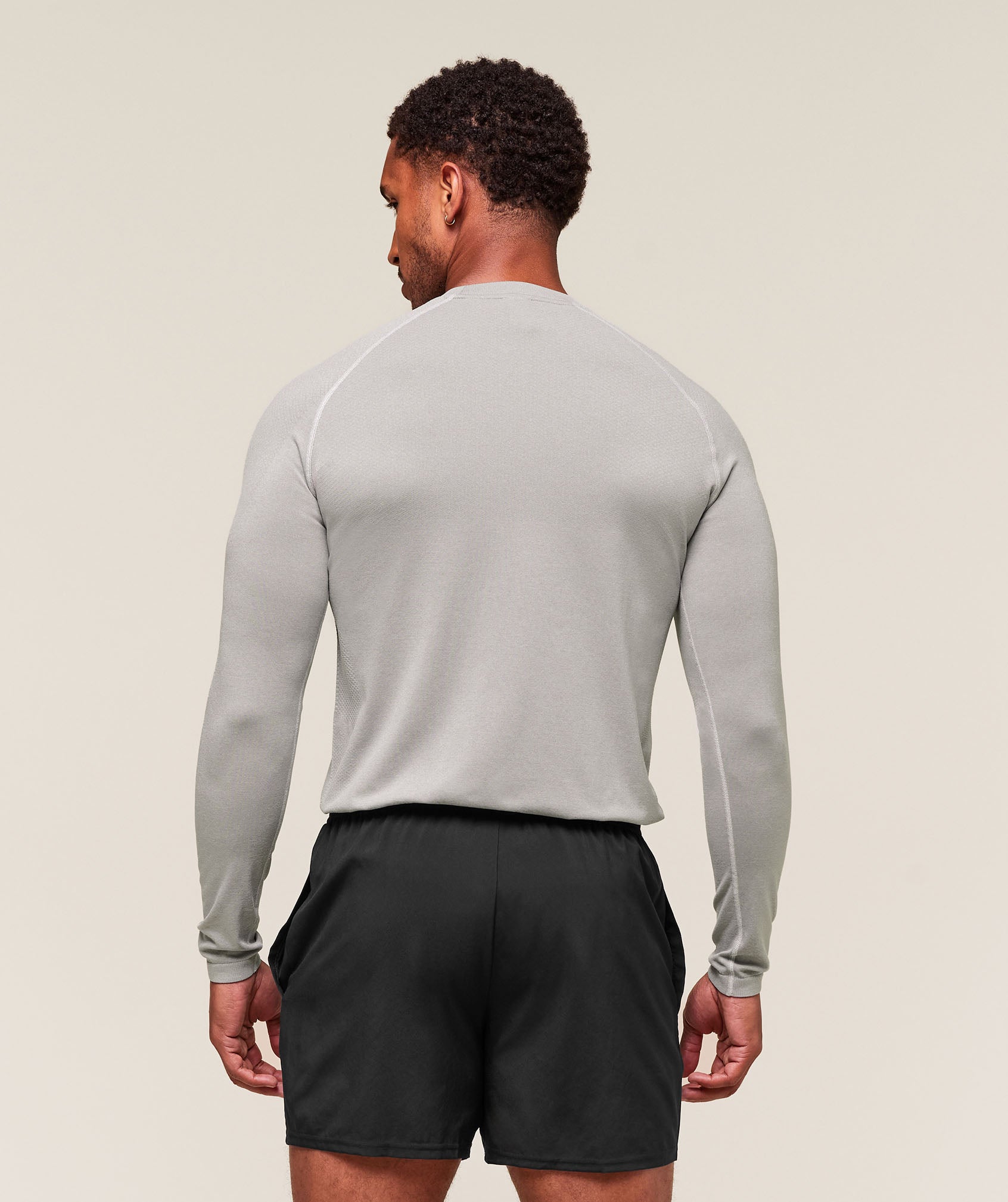 Vital Long Sleeve T-Shirt Light Grey/Smokey Grey