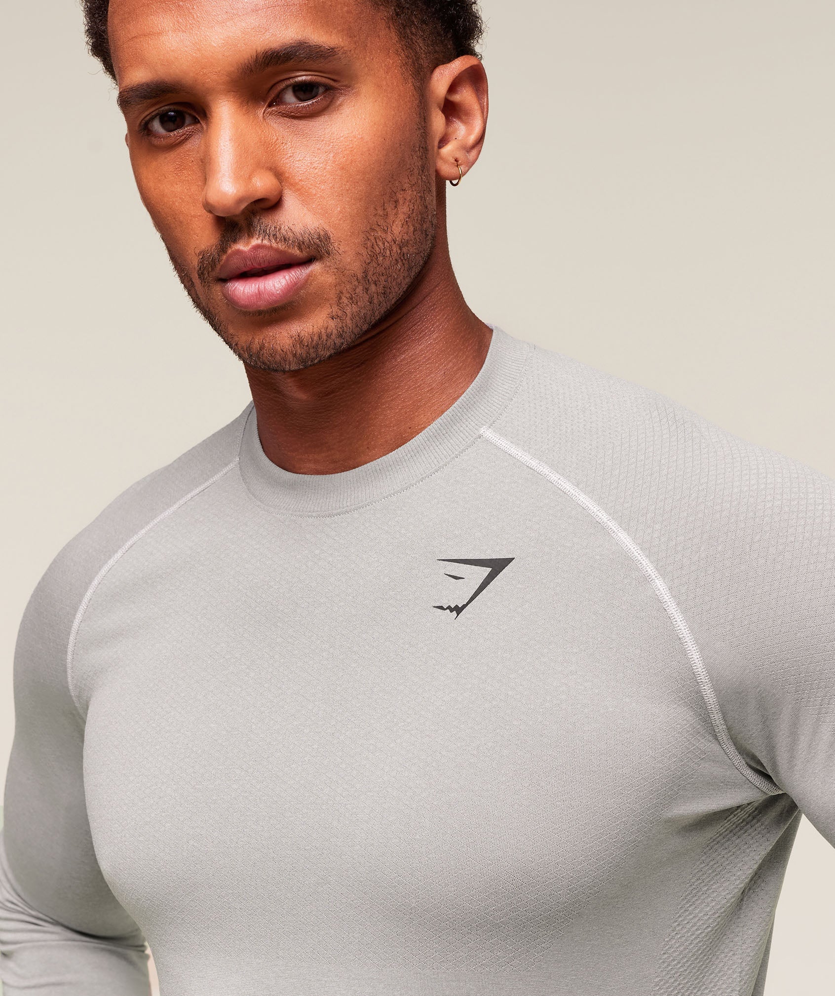 Vital Long Sleeve T-Shirt Light Grey/Smokey Grey