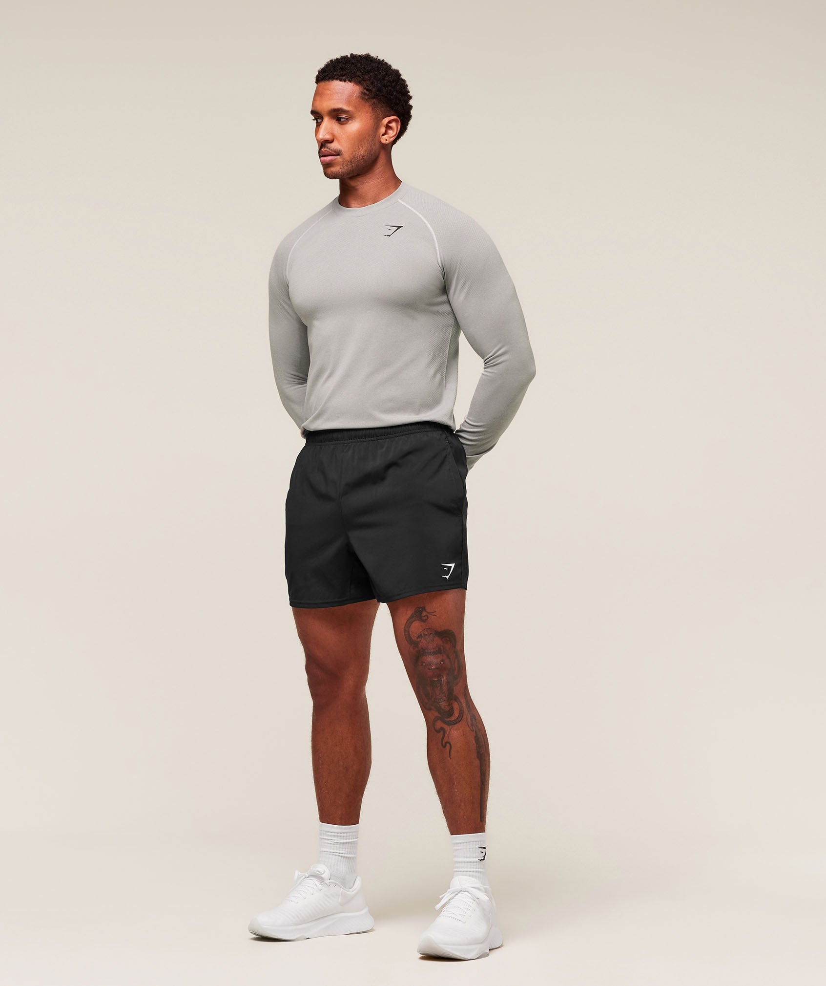 Vital Long Sleeve T-Shirt Light Grey/Smokey Grey