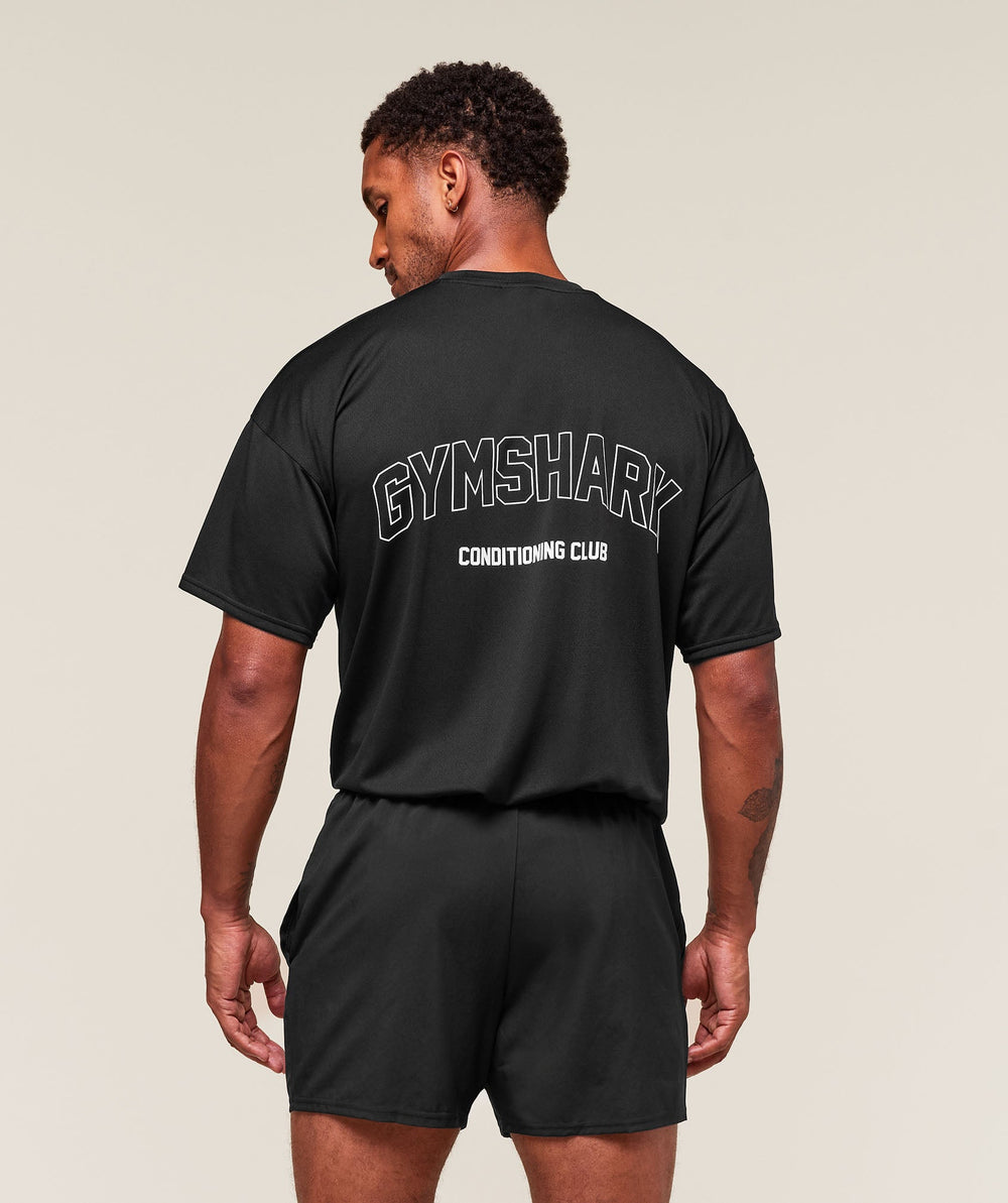 Hybrid Athlete T-Shirt Black
